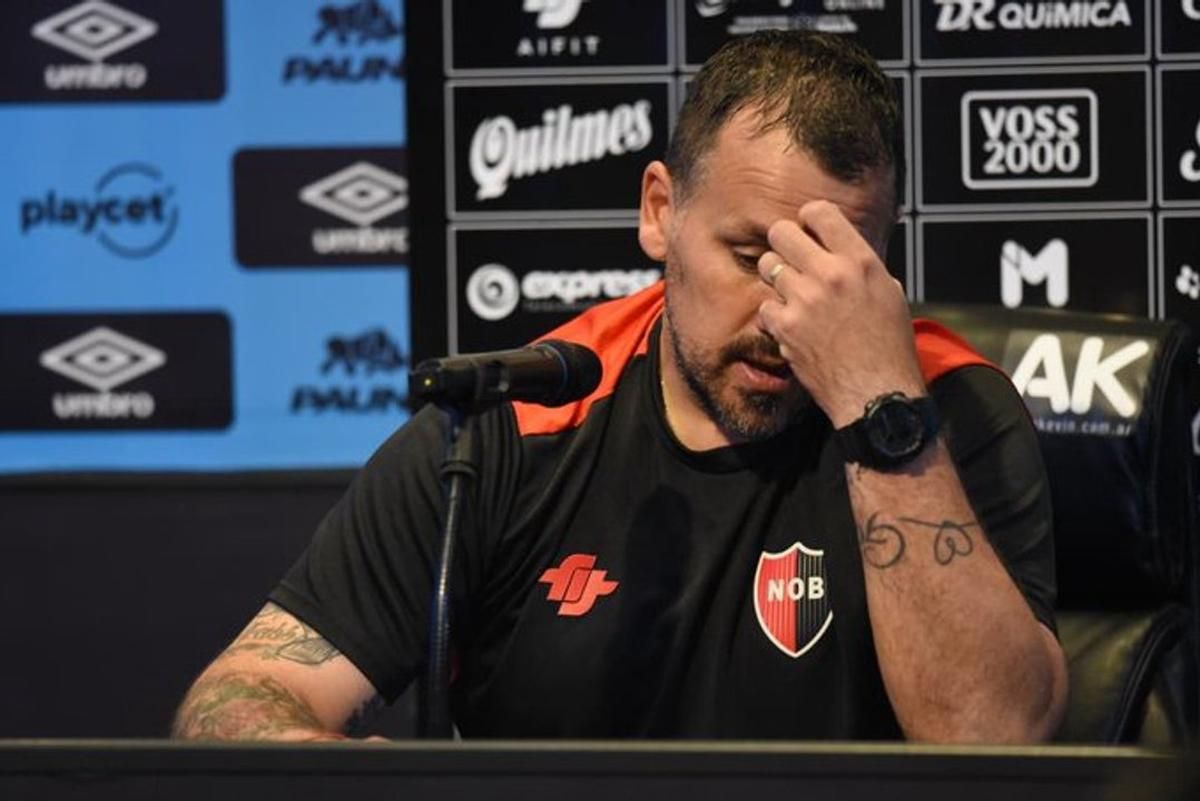 Fabbiani está pasando un mal momento en el equipo rosarino.