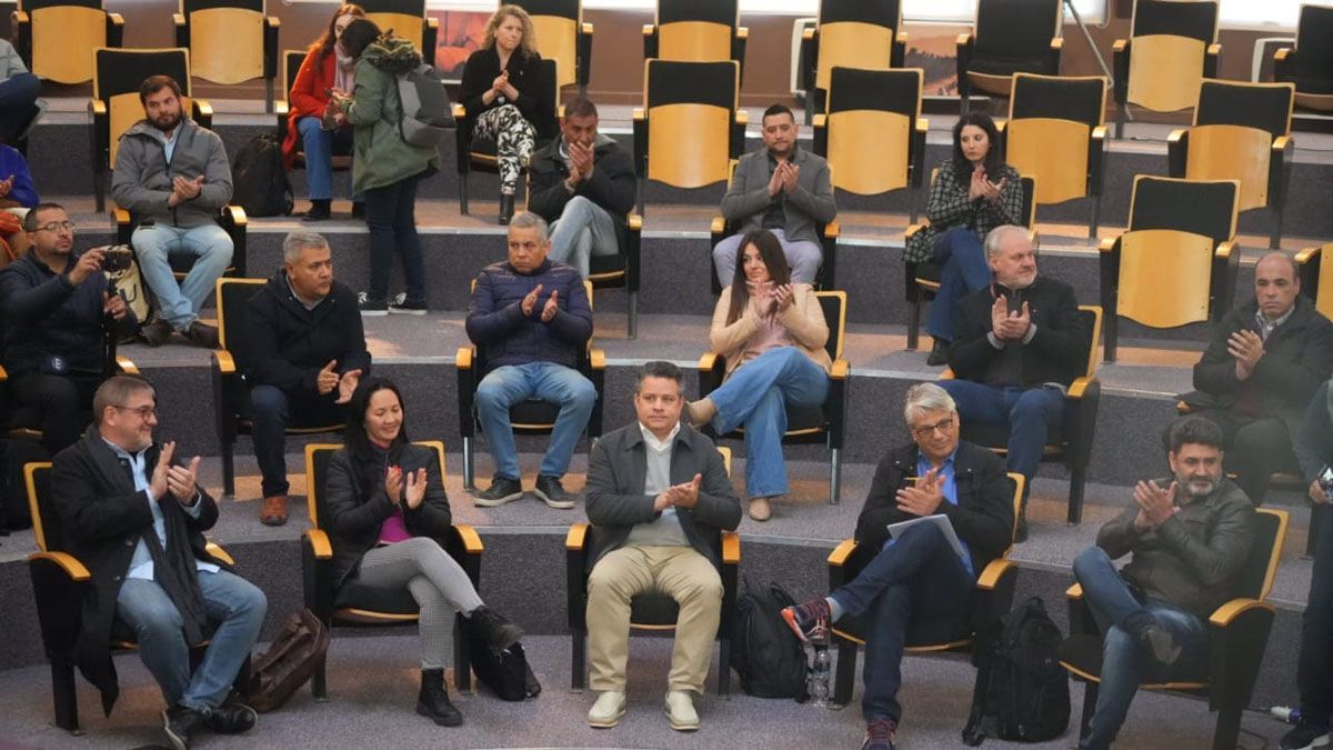 Esto fue en el Templo del Vino, en San Martín, este lunes.