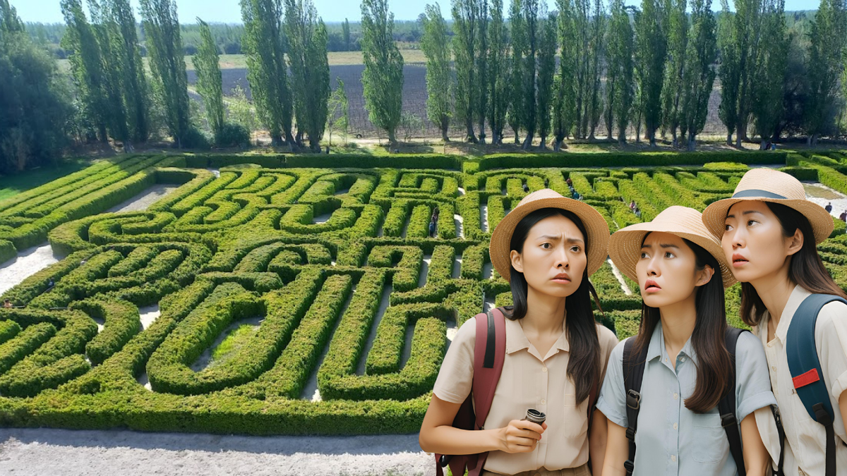 Turistas extranjeras en San Rafael. Turistas extranjeras en San Rafael.