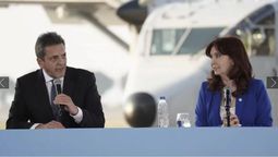 El excandidato a presidente Sergio Massa sumó su apoyo a Cristina Kirchner.