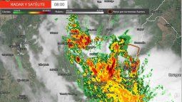 Emiten alerta meteorológico a corto plazo para Entre Ríos