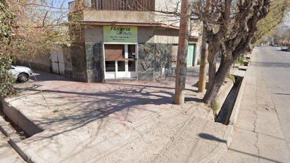La zona de Las Heras donde ocurrió el asesinato.