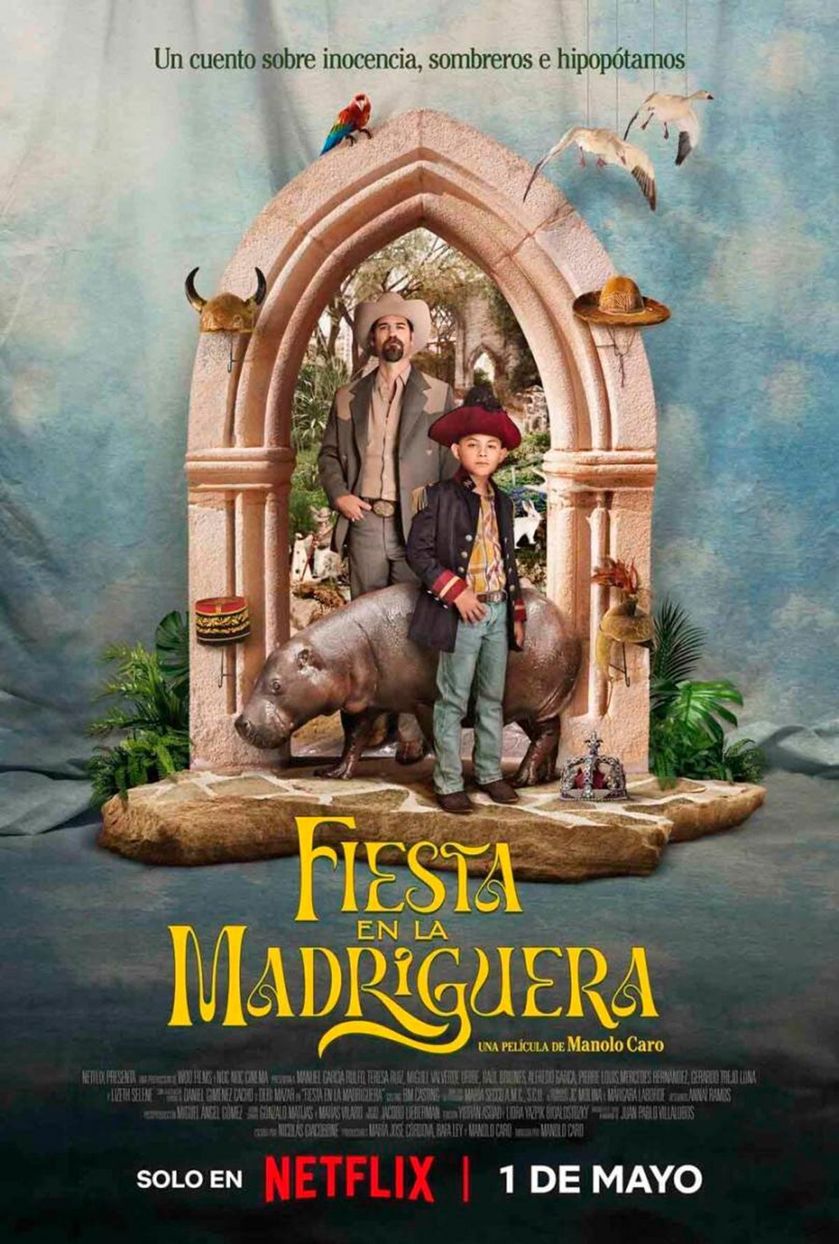 La película Fiesta en la madriguera estará disponible a partir del 1 de mayo en Netflix. La película Fiesta en la madriguera estará disponible a partir del 1 de mayo en Netflix.