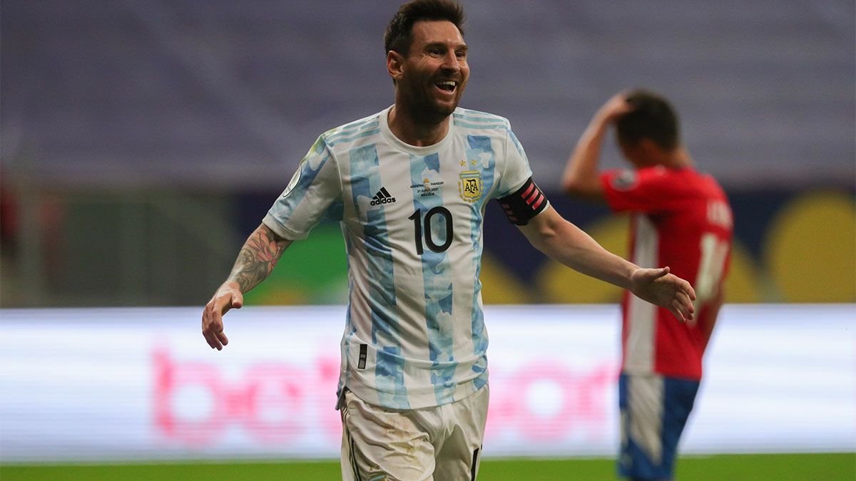 Messi logró un nuevo récord en la Selección Argentina