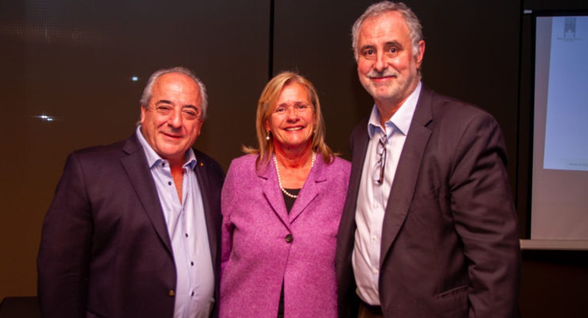 Walter Bressia (izquierda) tomará la posta de Patricia Ortiz al frente de Bodegas de Argentina.