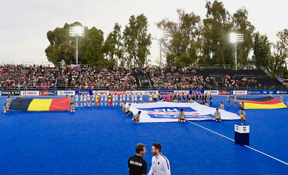 Pro League en Mendoza: Bélgica y Alemania igualaron en el primer partido
