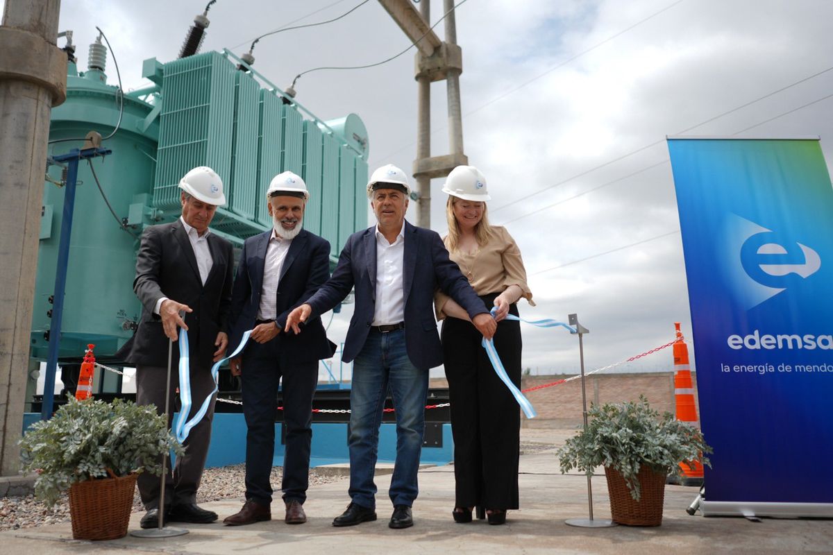 Alfredo Cornejo en el acto que se realiz&oacute; este viernes en San Rafael.&nbsp;