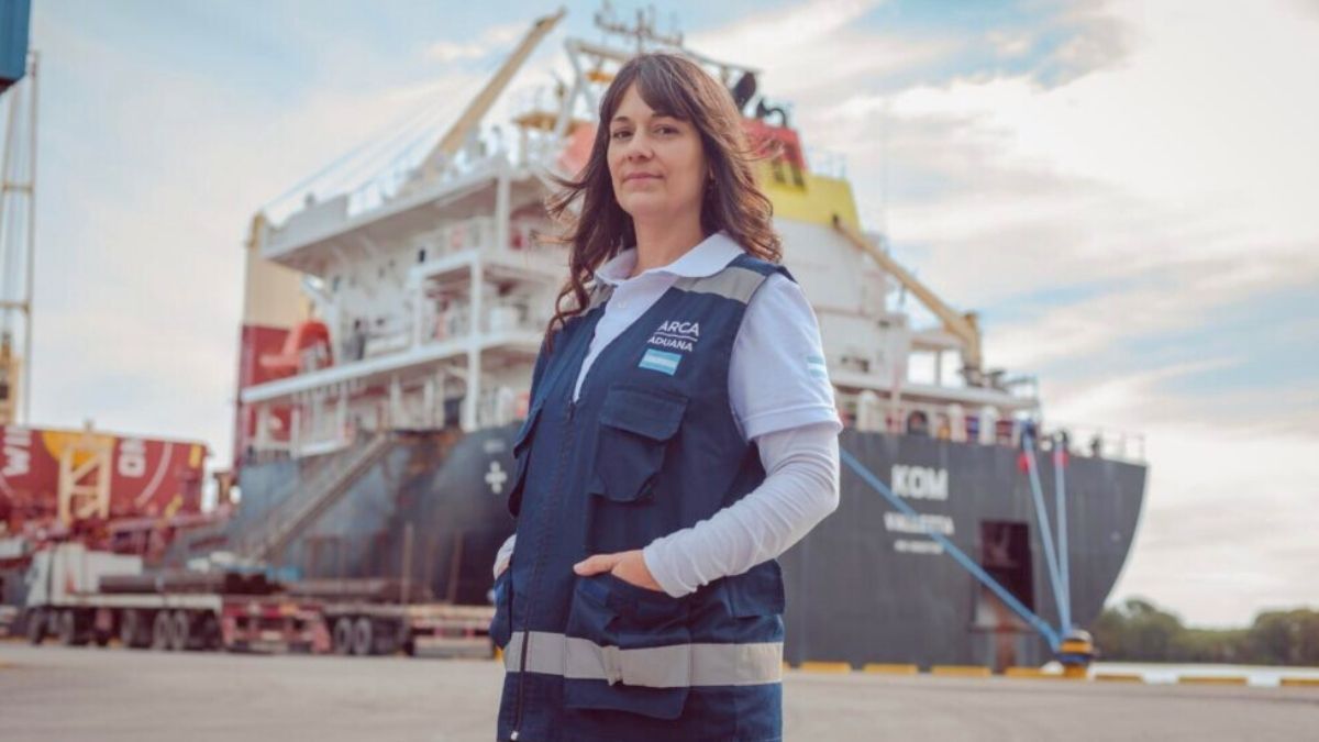 La candidata de la lista violeta a la conducción de Supara, Flavia Ojeda.