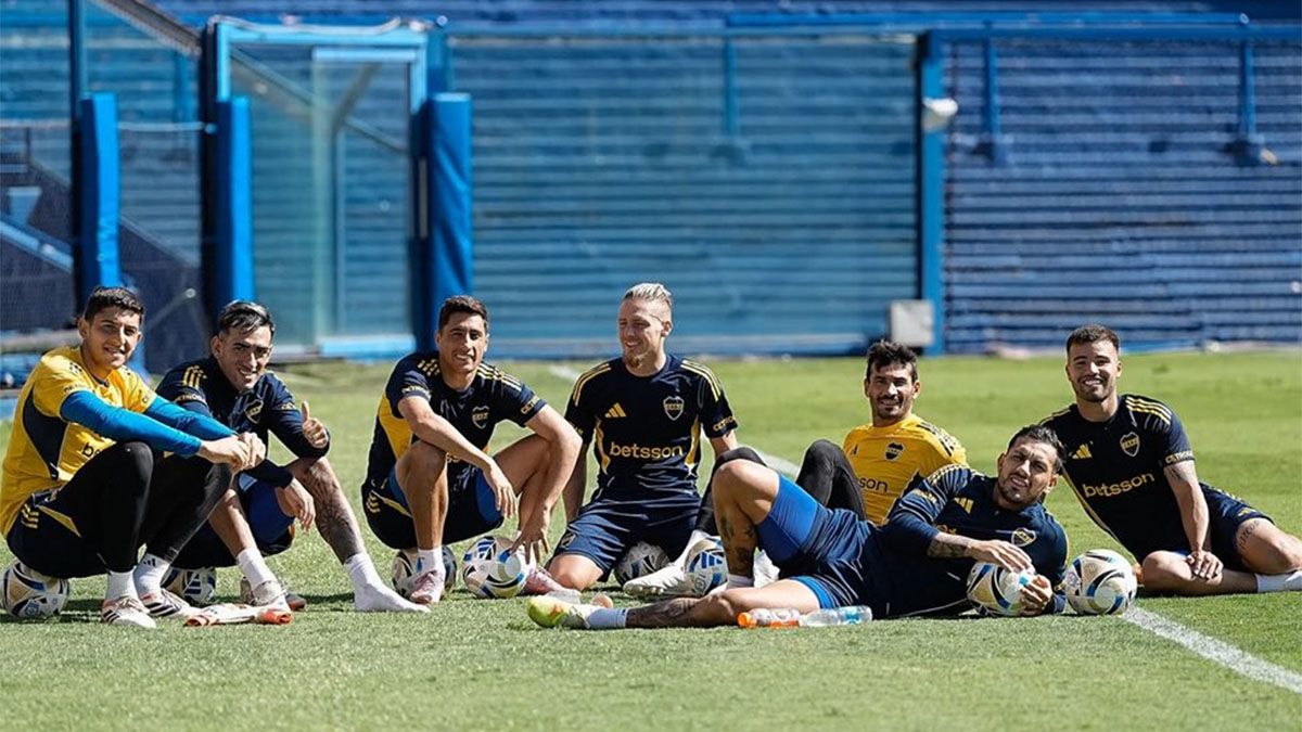 La probable formación de Boca vs. River en el Superclásico