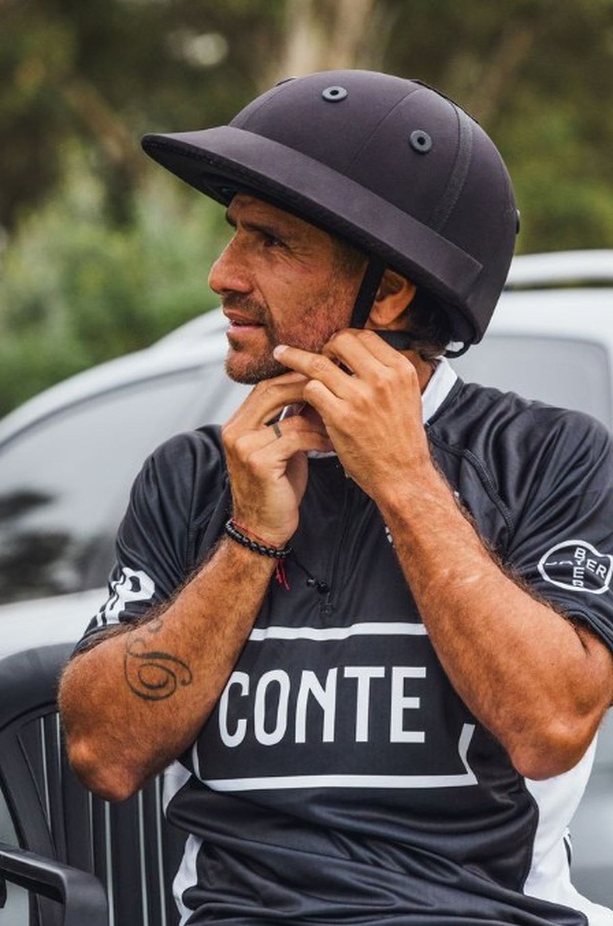 Leonardo Ponzio fue semifinalista del Agro Polo Tour.