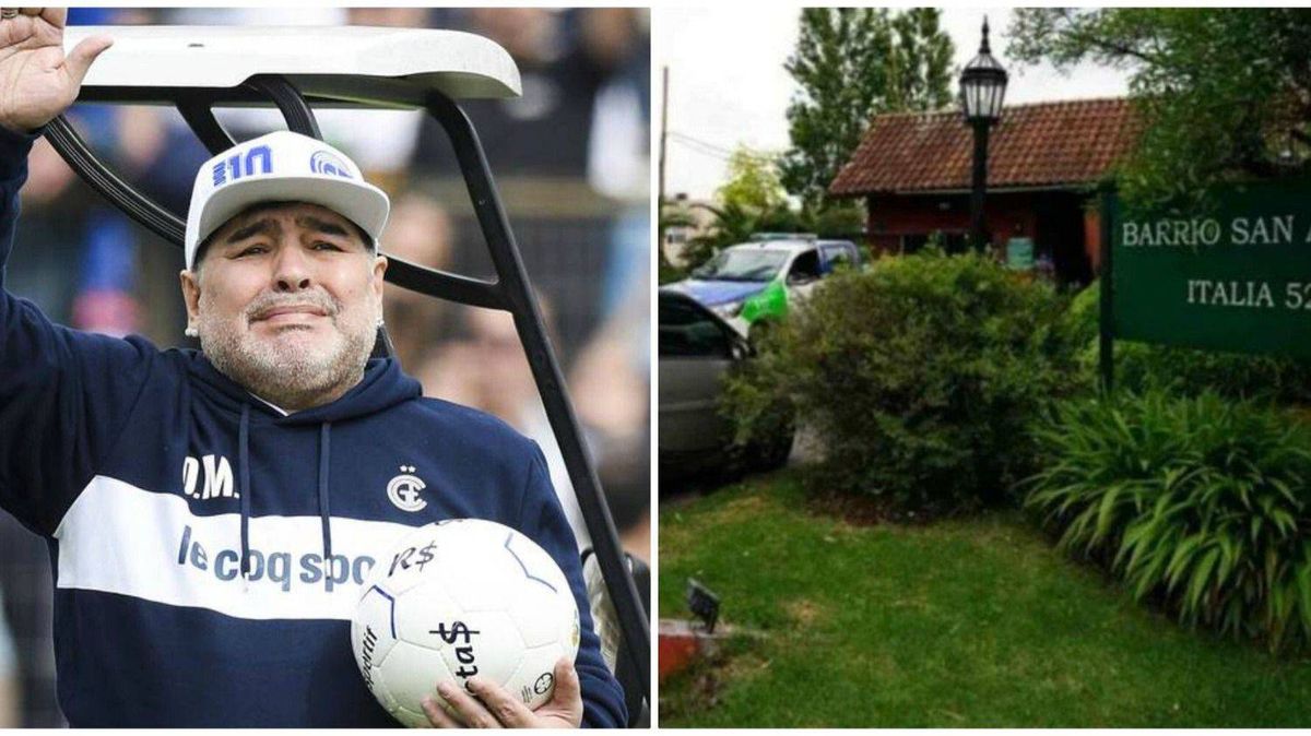 La casa del horror: filtraron las impactantes fotos de la casa donde murió Diego Maradona.