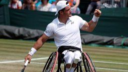 ¡Grande! Gustavo Fernández es finalista de Wimbledon de tenis adaptado