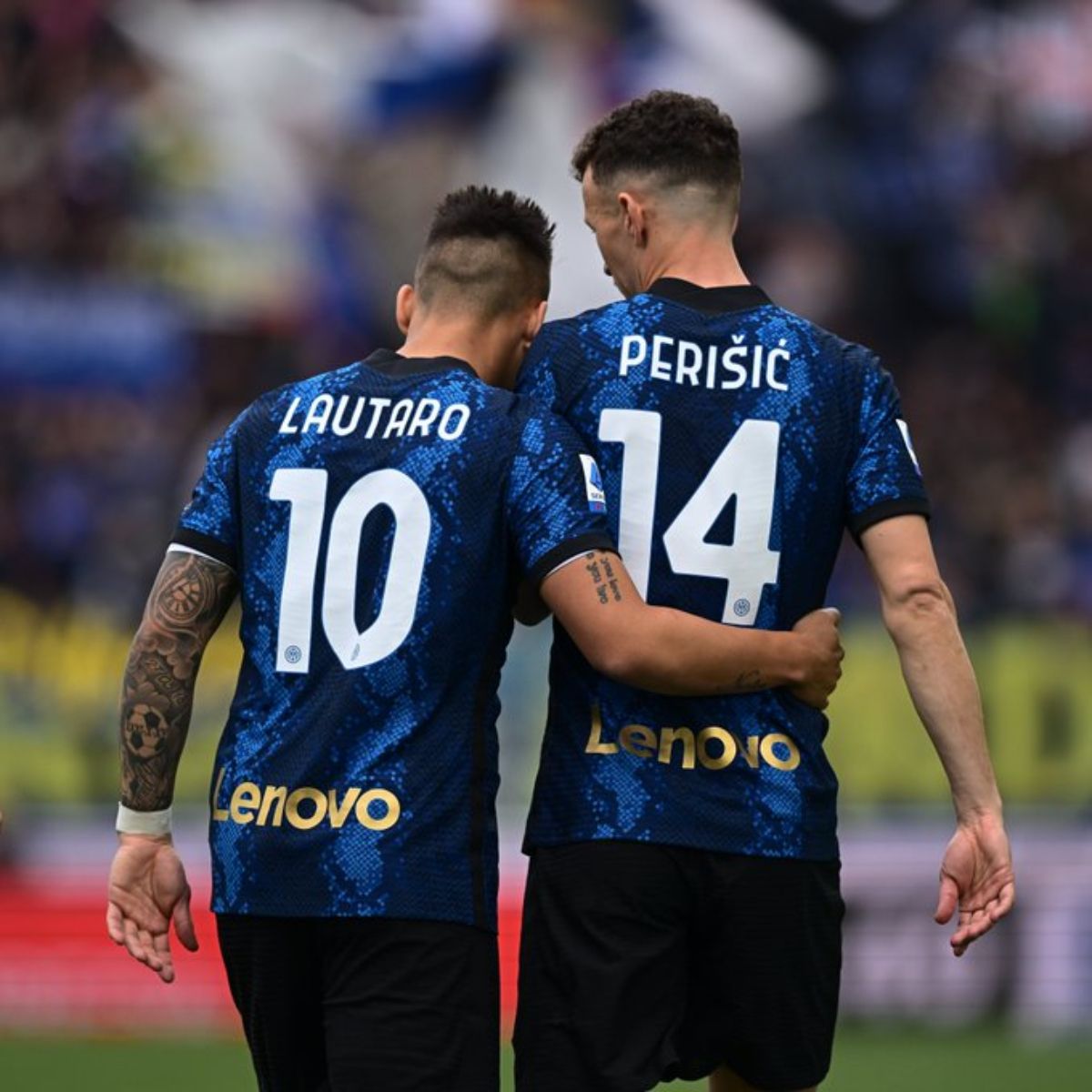Lautaro Martínez e Ivan Perisic, la dupla ofensiva del Inter que persigue al Milan