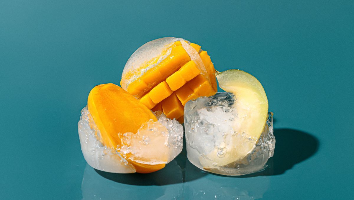 Frutas congeladas. Frutas congeladas. 