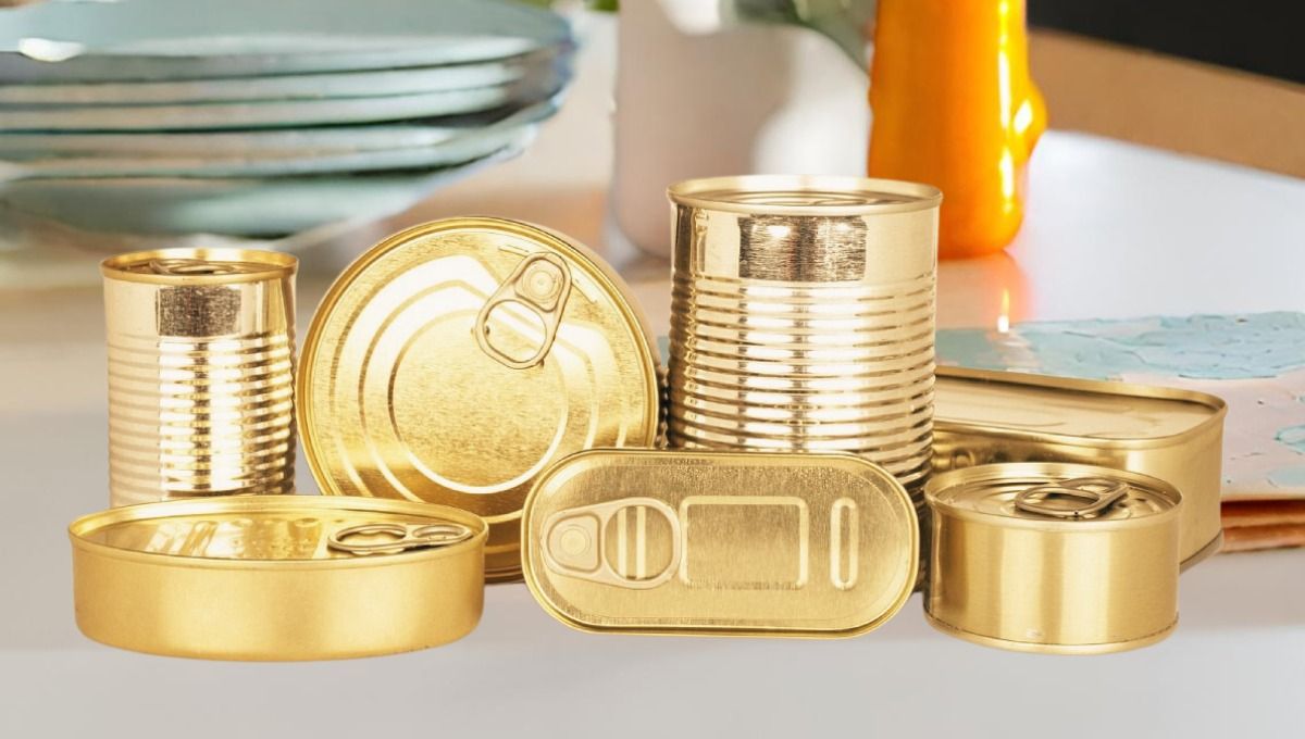 DIY para reciclar latas de atún en objetos de decoración.&nbsp;