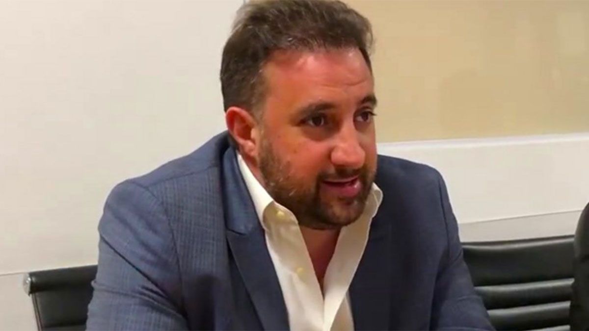 Cristian Malaspina, el candidato de la lista denunciada por Marcelo Tinelli en el marco electoral de la Liga Profesional