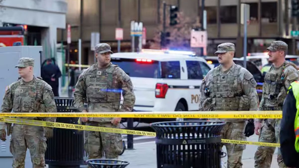 Dos soldados de la Guardia Nacional de Estados Unidos fueron heridos en un tiroteo