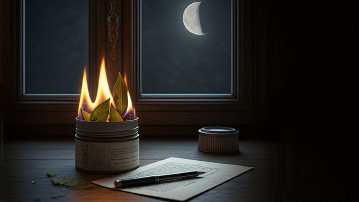 Elñ ritual del laurel en Luna menguante.