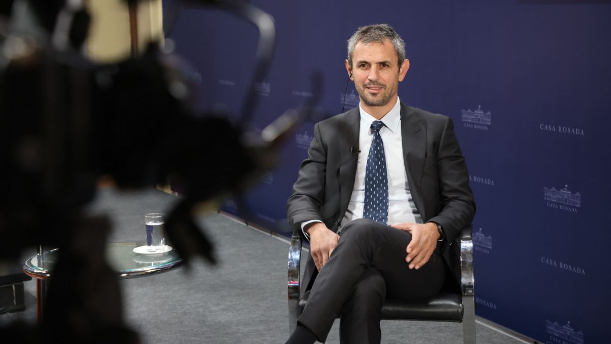 El presidente de la Cámara de Diputados de la Nación, Martín Menem.