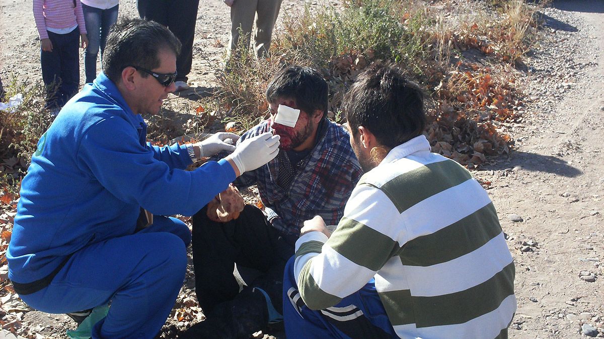Un día completo adentro de una ambulancia en Mendoza