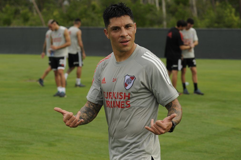 Enzo Pérez no se siente ídolo de River
