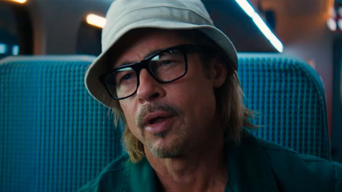 Brad Pitt en Tren Bala. Brad Pitt en Tren Bala.