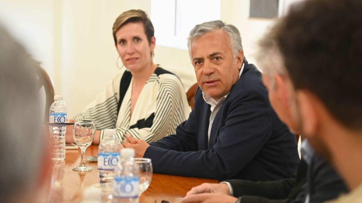 Cornejo viajó a Chile para codearse con los líderes de la minería de cobre