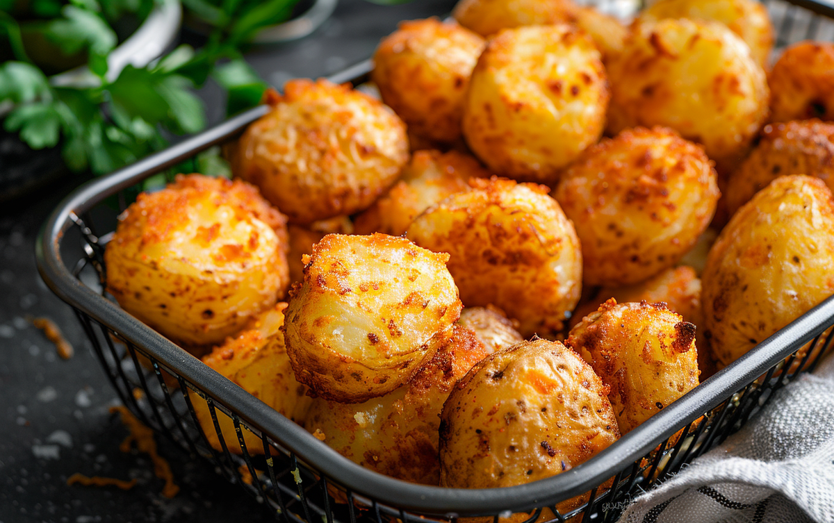 En la freidora de aire, el resultado siempre es perfecto. En la freidora de aire, el resultado siempre es perfecto.