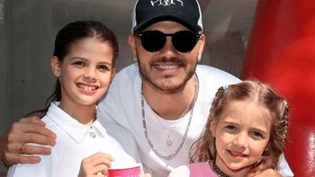 ¡Se supo! La sorpresa que las hijas de Wanda Nara tenían para Mauro Icardi en el Día del Padre