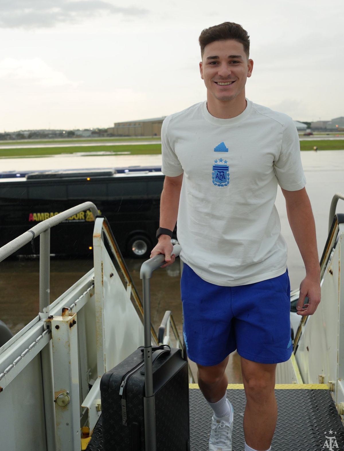 Julián Álvarez es considerado por LIonel Scaloni para ser titular en la Selección argentina.