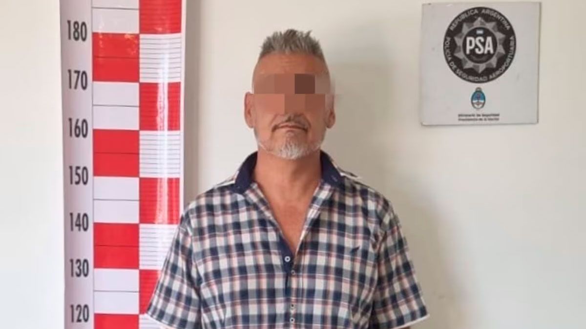 El sospechoso residía en Cura Brochero, Córdoba, y se trasladó a San Luis, donde estaba alojado en la casa de un familiar. (Foto PSA).