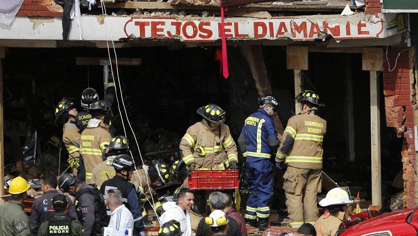 Cuatro muertos y al menos 29 heridos tras explotar una vivienda en Bogotá
