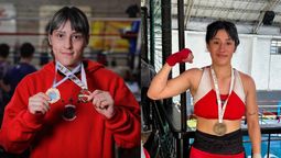 Delfina Arancibia (izq.) y Melanie Acevedo integran la Selección argentina de boxeo amateur y competirán en un Mundial y un Sudamericano, respectivamente.