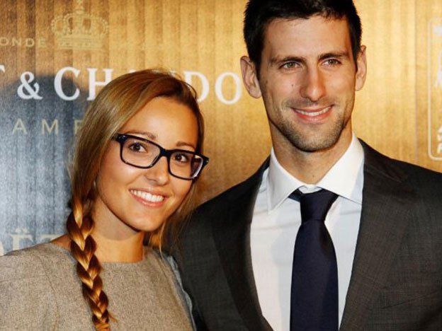 Novak Djokovic tendrá un hijo con su novia Jelena Ristic