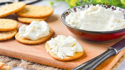 El queso crema untable tiene una receta sencilla que lleva solo 3 ingredientes. Foto: gentileza bonviveur.