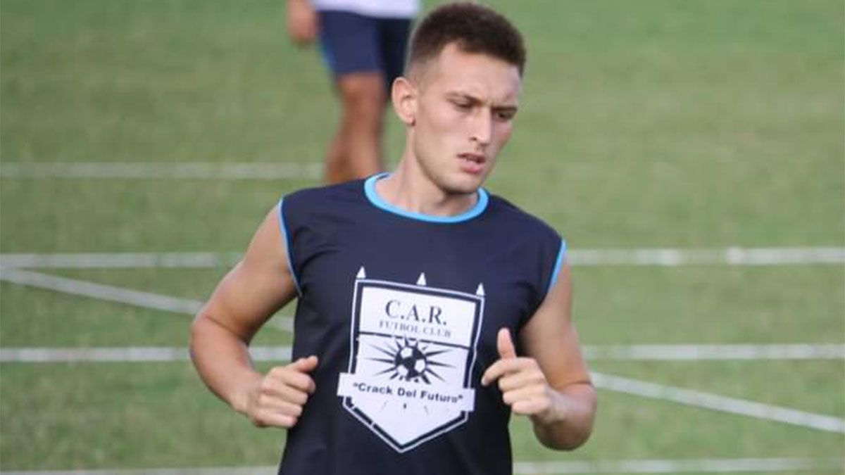 Nicolás Alo se entrena en México.