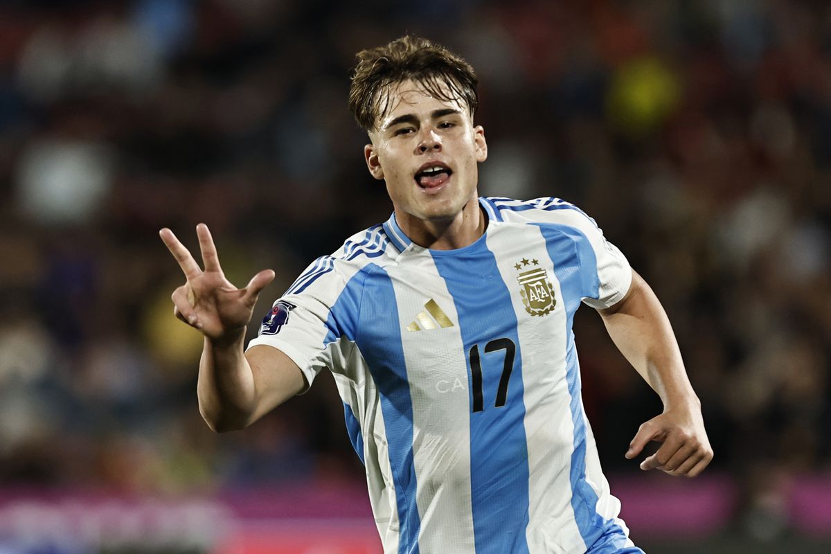 Mateo Silvetti convirtió el gol con el que la Selección argentina clasificó a la final del Mundial Sub 20.