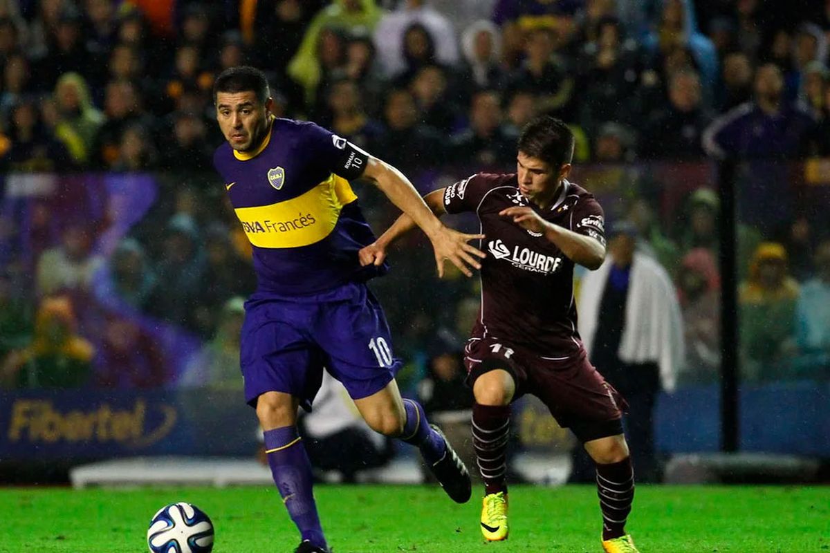 El 11 de mayo de 2014 Boca venció a Lanús por 3 a 1 y Riquelme se despidió de La Bombonera.