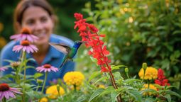 Colibrí: cómo atraer estas aves a tu jardín con una fórmula muy sencilla