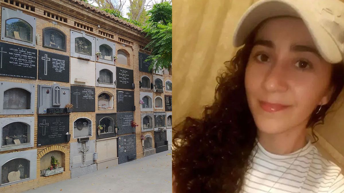 Una mujer no resistió el dolor en el nicho de su padre y conmocionó a todo un pueblo con lo que hizo