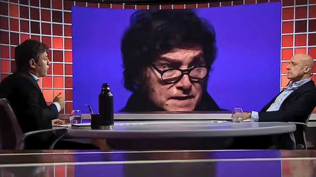 Axel Kicillof fue entrevistado por Carlos Pagni en LN+. Axel Kicillof fue entrevistado por Carlos Pagni en LN+.