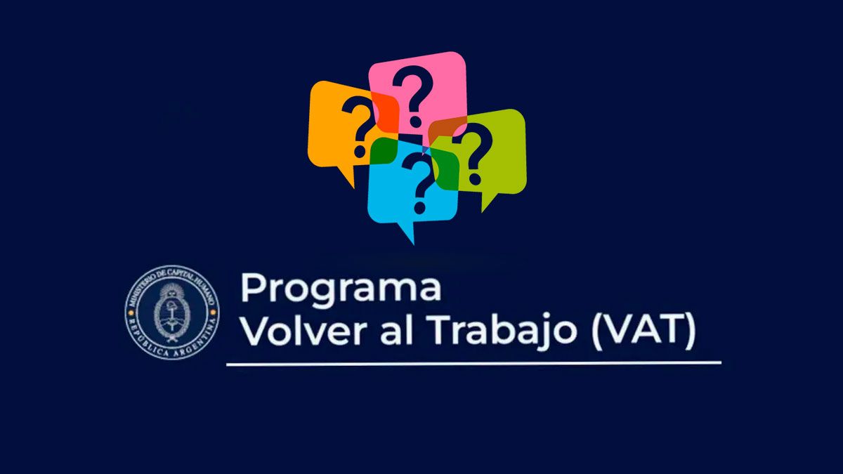 ¿Hasta cuándo se paga con dinero el programa Volver al Trabajo en el 2026?