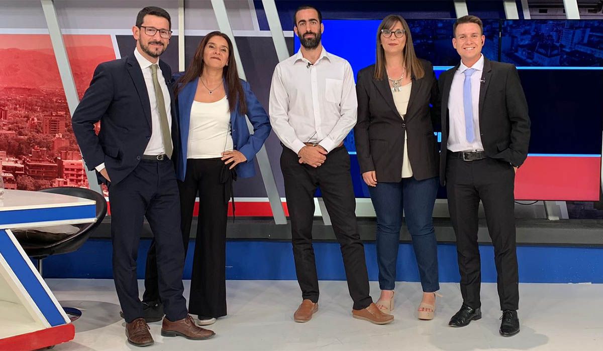Víctor Fayad, ministro de Hacienda y Finanzas, en el primer programa del año de Séptimo Día, por El Siete.