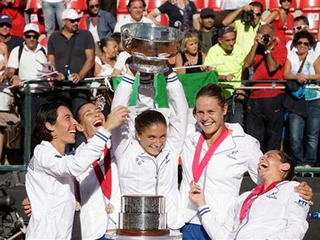 Italia venció a Rusia y se llevó su cuarta Copa Federación