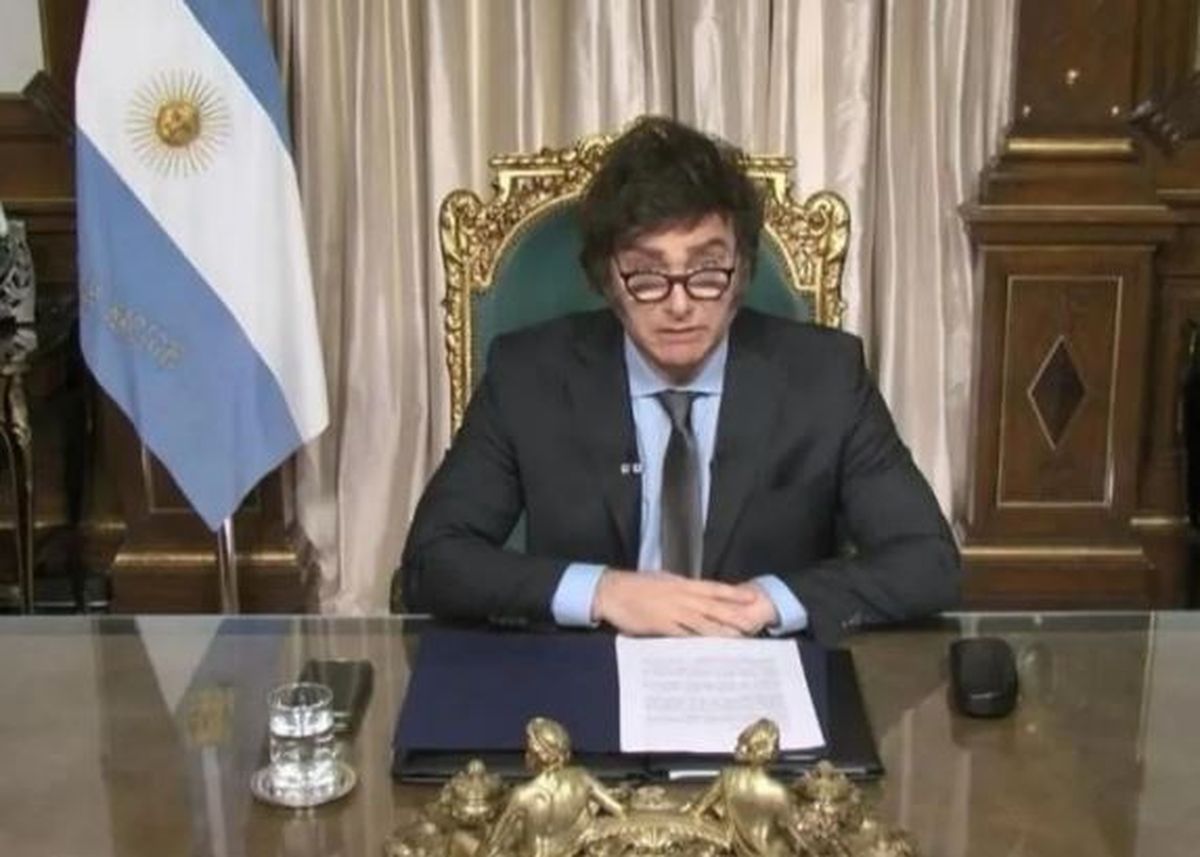 Javier Milei. Bajo su atmósfera hay poco interés por votar.