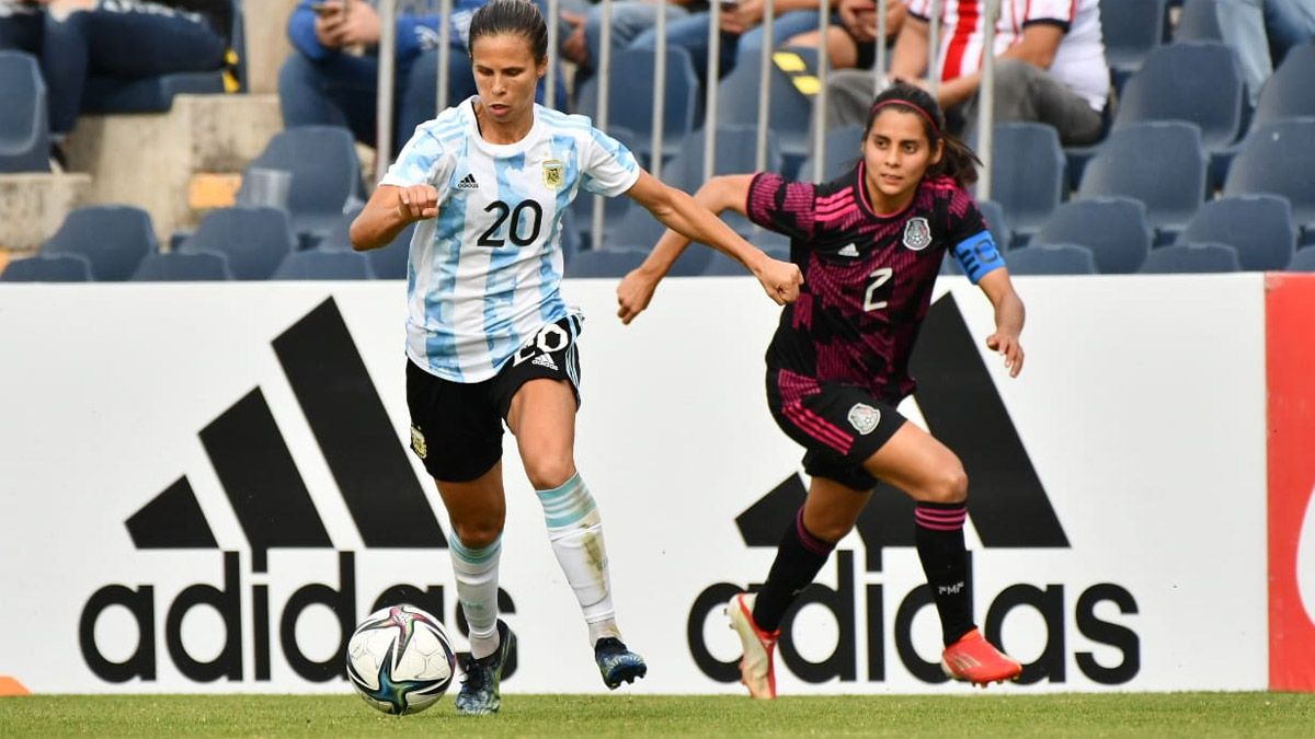 La Selección argentina femenina recibió una lluvia de goles
