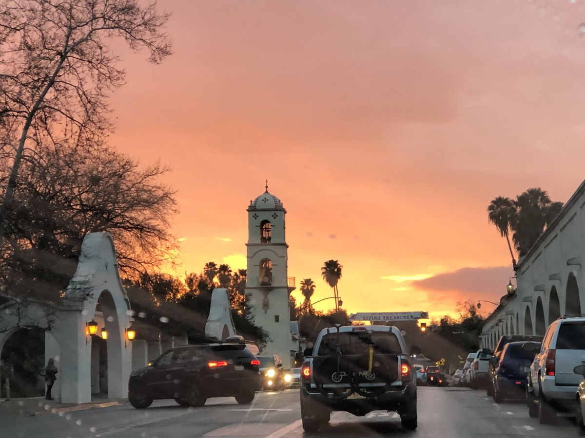 Ojai es un pueblo verdaderamente hermoso.