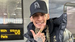 El cantante L-Gante fue detenido en un lujoso barrio por amenazas, privación de la libertad y tenencia de armas