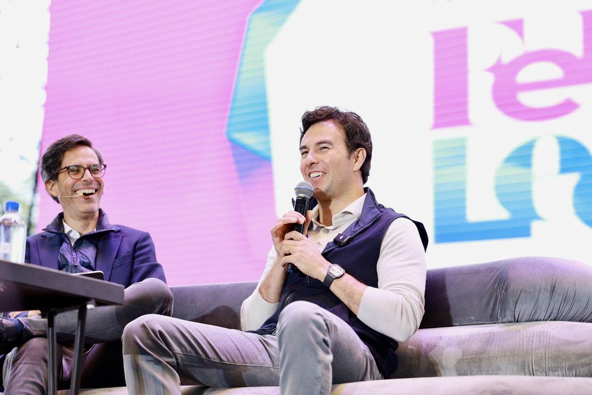 Checo Pérez habló desde la Feria de León. Checo Pérez habló desde la Feria de León.