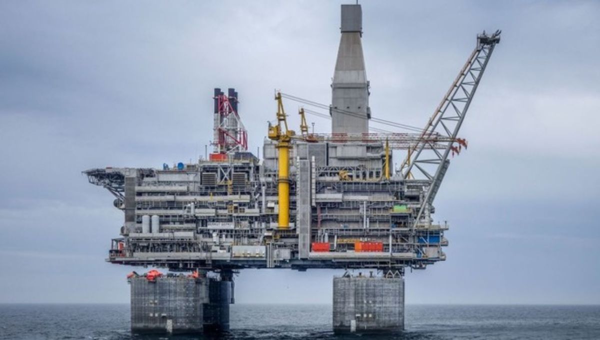 La gigantesca plataforma China para producir petróleo 